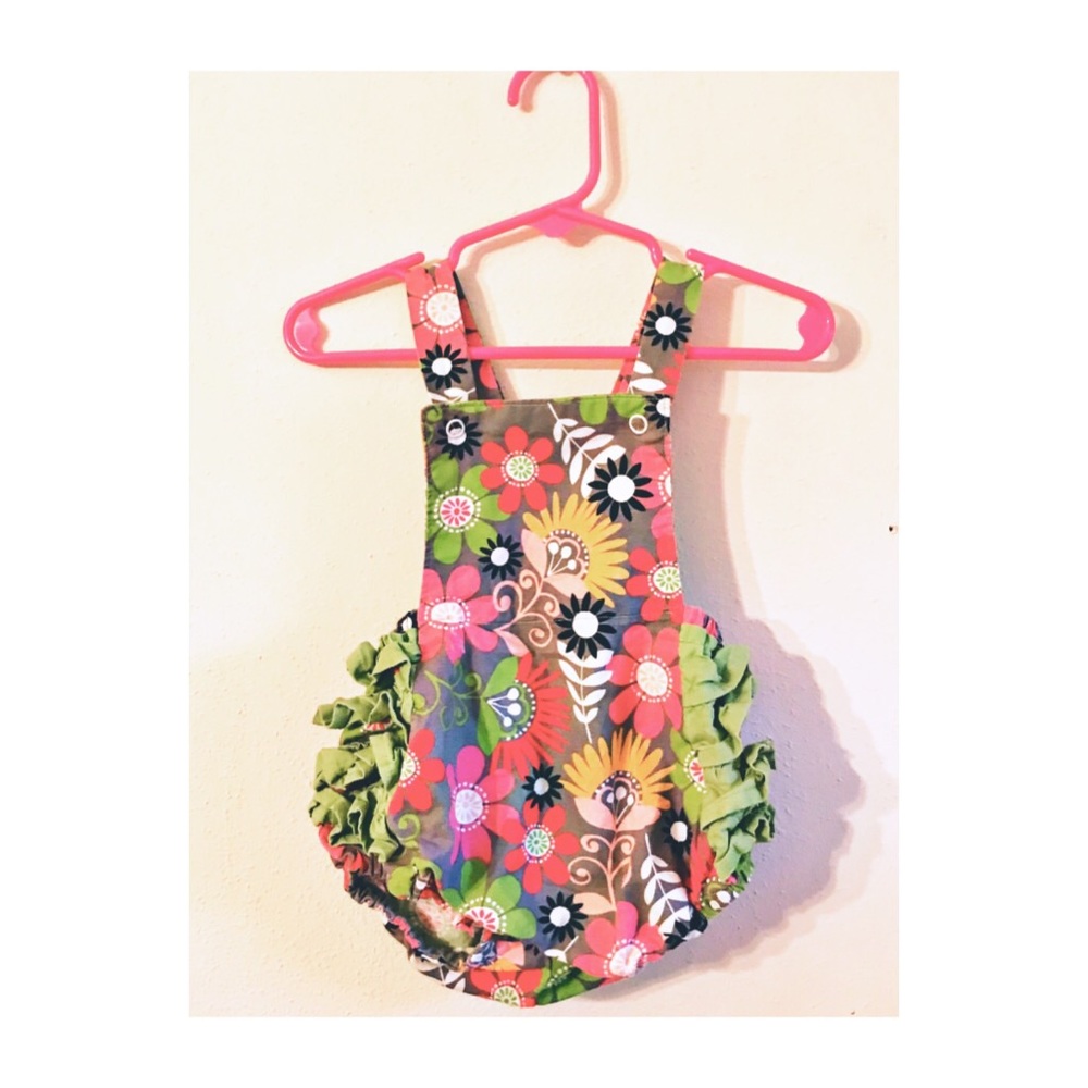 Hand Made Boutique Bubble Romper